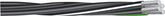 Southwire Compact Stranded 8000 4/04/04/02/0X500 Service Entrance Cable, 4 -Conductor, Aluminum Conductor, 600 V